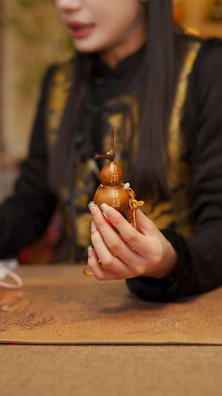 【闪购商品】487宴禾堂天然漆艺小葫芦--38