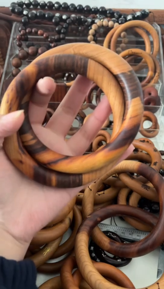 【闪购商品】枣木桃木乾坤圈85圈口一物一拍