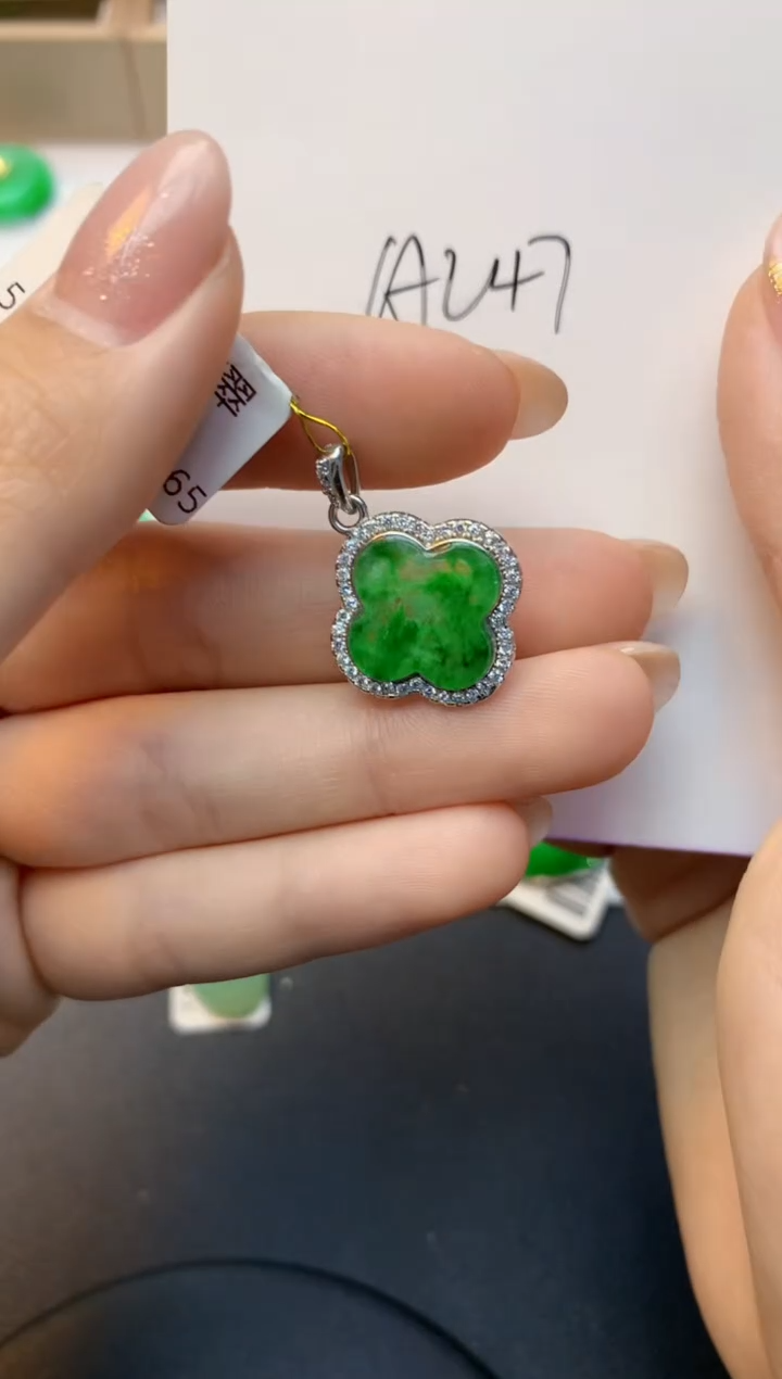 颈饰未镶嵌翡翠天然A货缅甸翡翠百元以上9元证书费自理