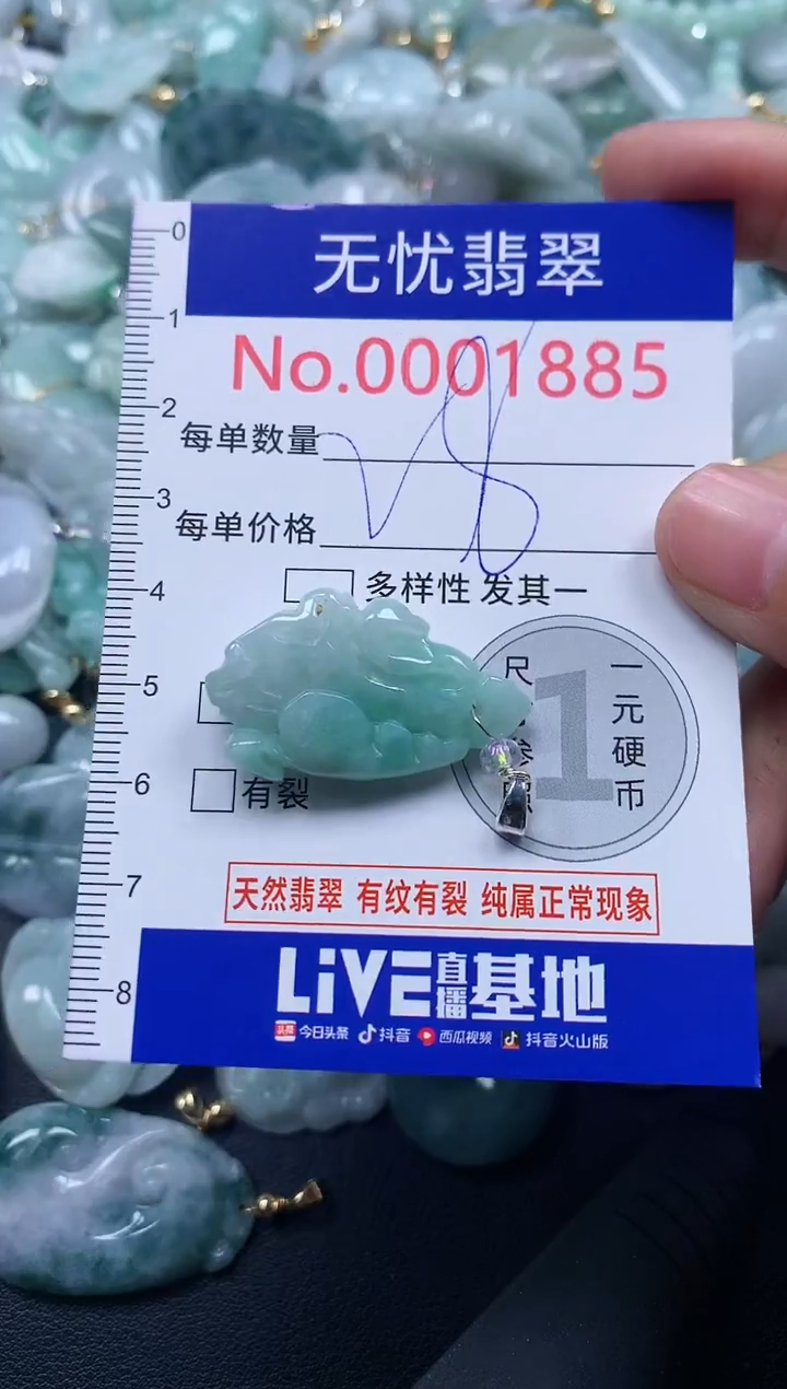 颈饰未镶嵌翡翠1885