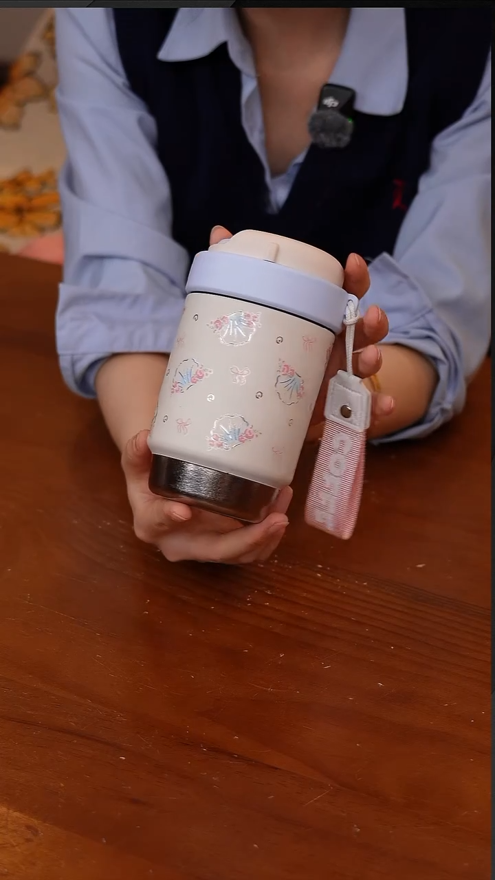 陶22-贝壳海洋纯钛保温杯500ml【CF5981】