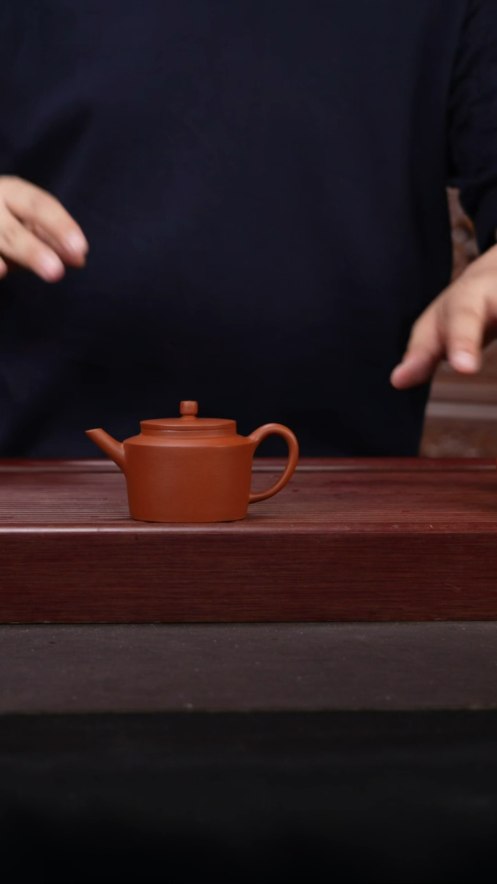 茶壶紫砂潘子茶器JM-YY17194平盖折肩