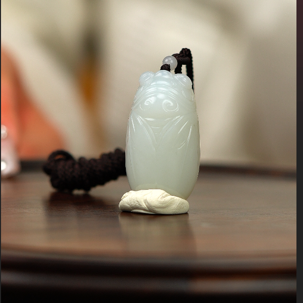 【上海玉雕展】一鸣惊人挂件