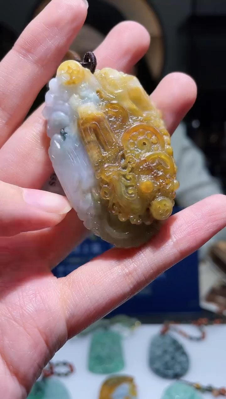【闪购商品】翡翠颈饰未镶嵌M-@@KSFC012581