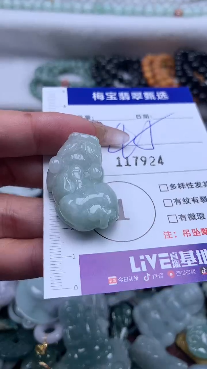 颈饰未镶嵌翡翠1
