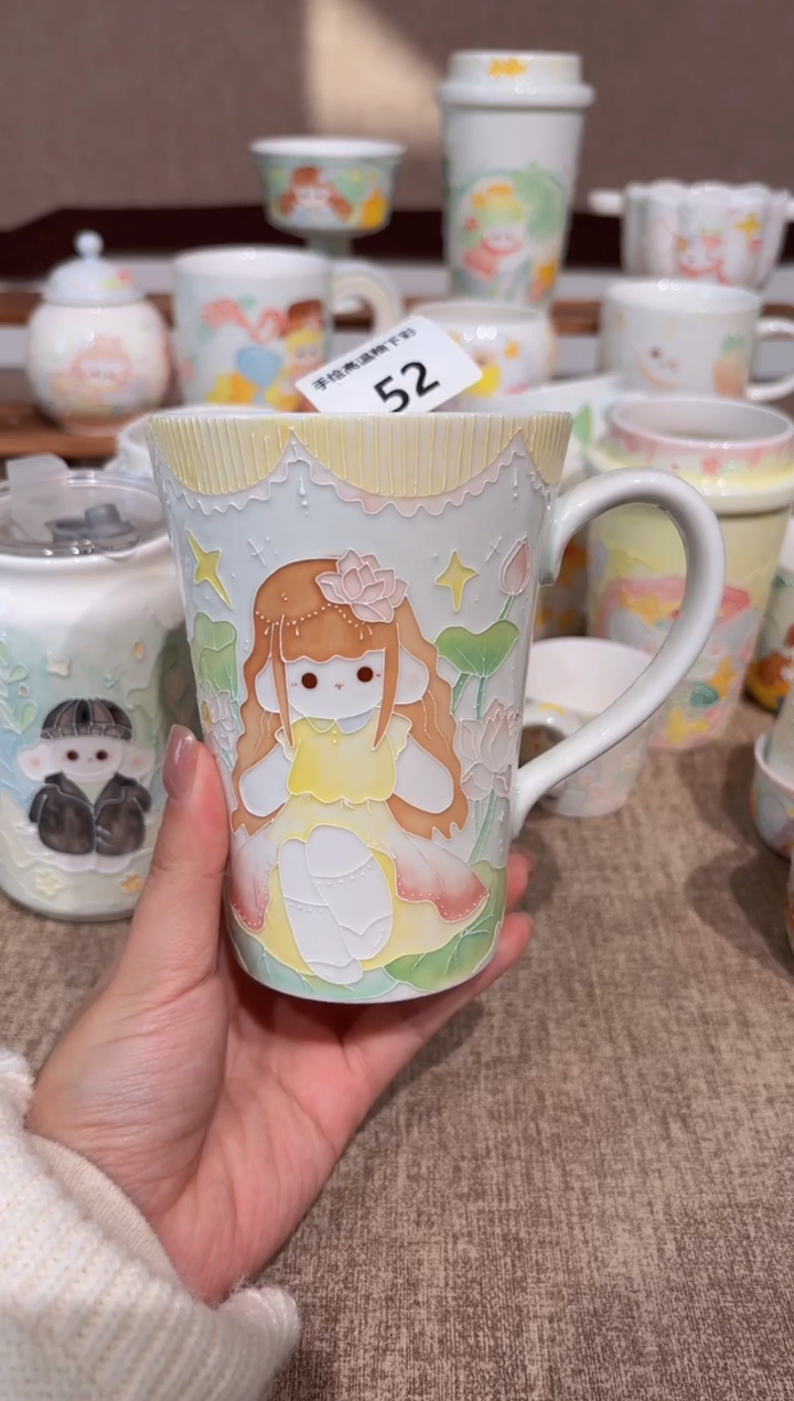 52号高温釉下彩陶瓷默认微瑕福利价