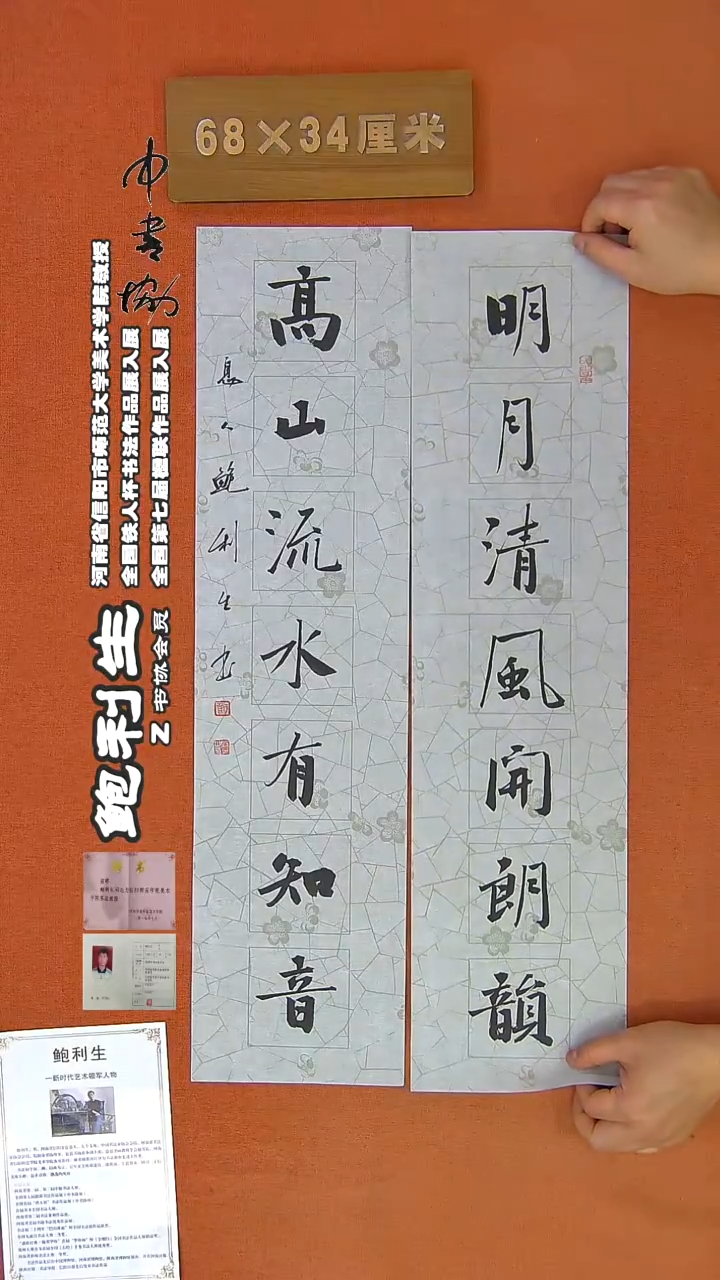 【闪购商品】书法263鲍利生书法作品