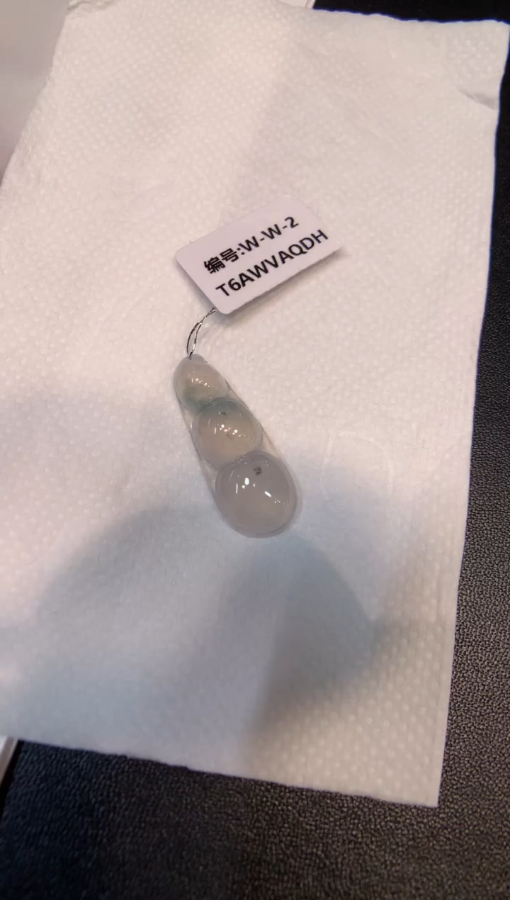 颈饰未镶嵌翡翠福豆