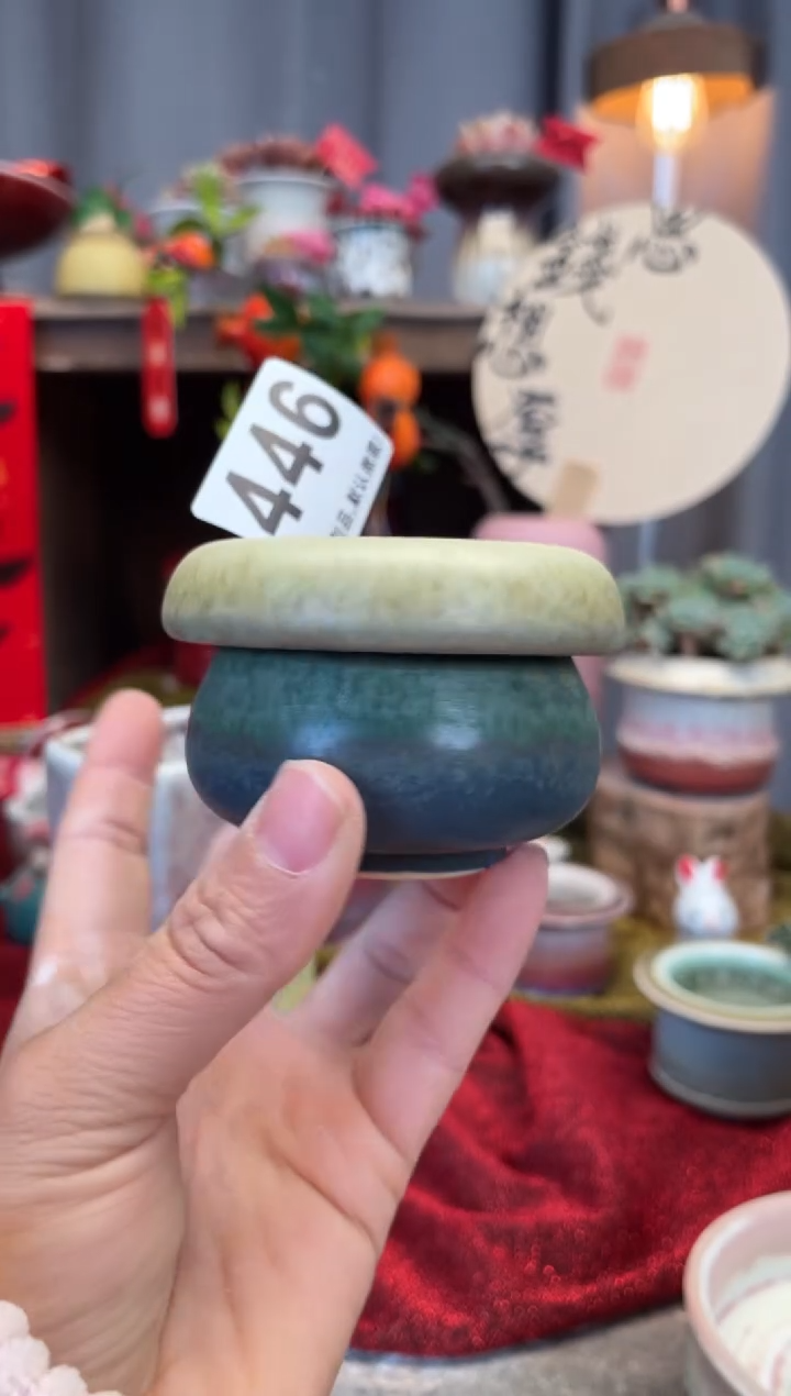 【闪购商品】摆件446知木小芳花盆编号