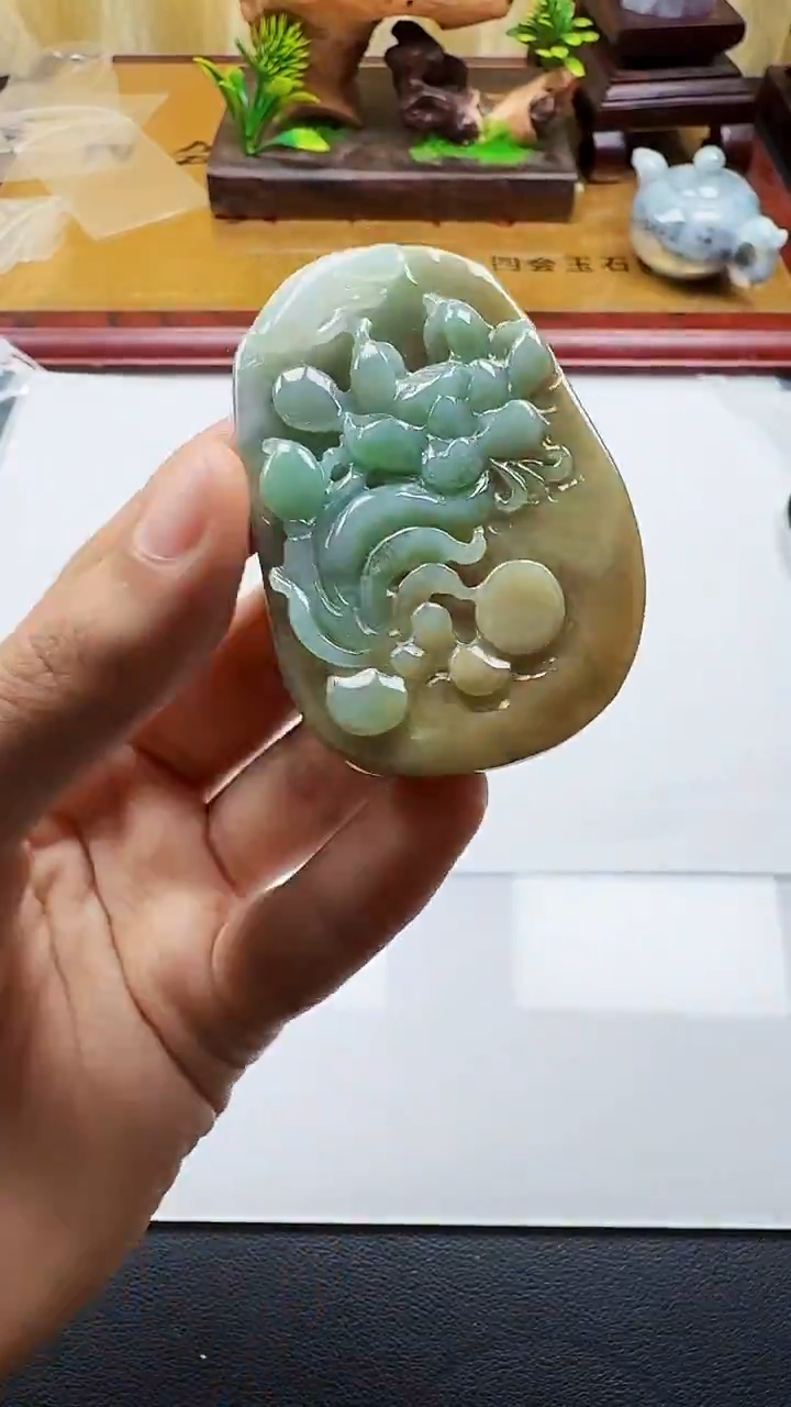 吊坠(不含链)未镶嵌翡翠1