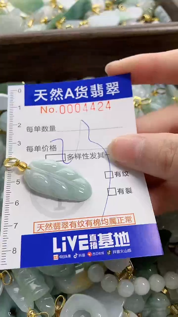 颈饰未镶嵌翡翠天然A货翡翠