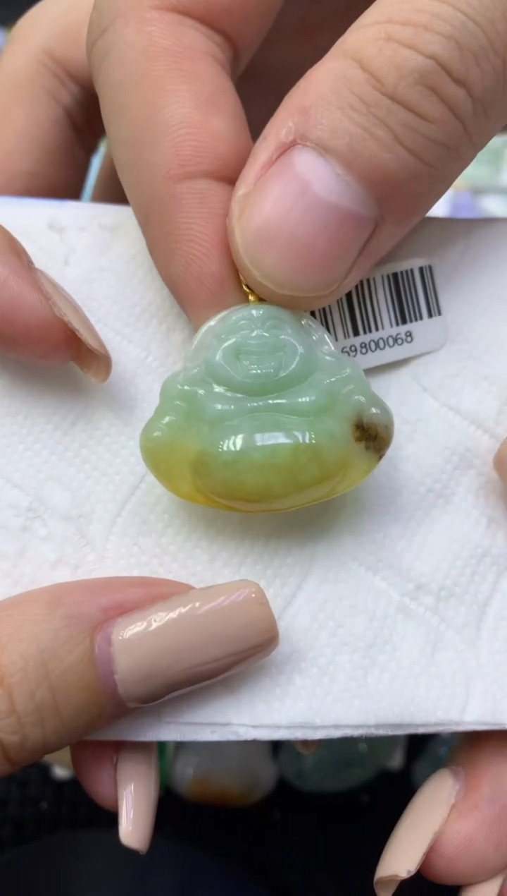 颈饰未镶嵌翡翠天然缅甸翡翠A货