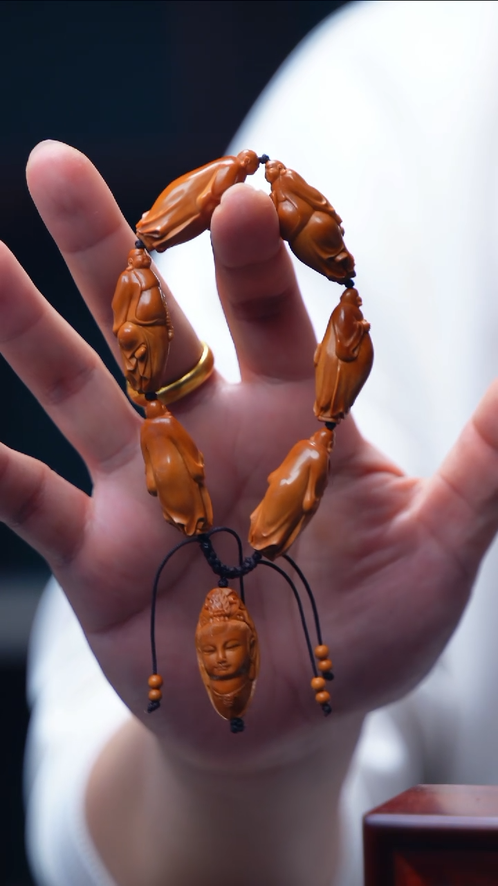 【闪购商品】橄榄核手串/手链昌莉芸【人生百态】