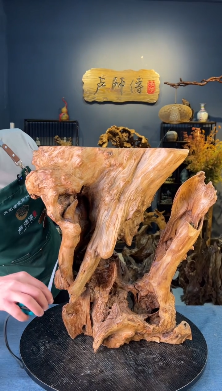 【闪购商品】木卢师傅根艺作品(不包含人物摆件）