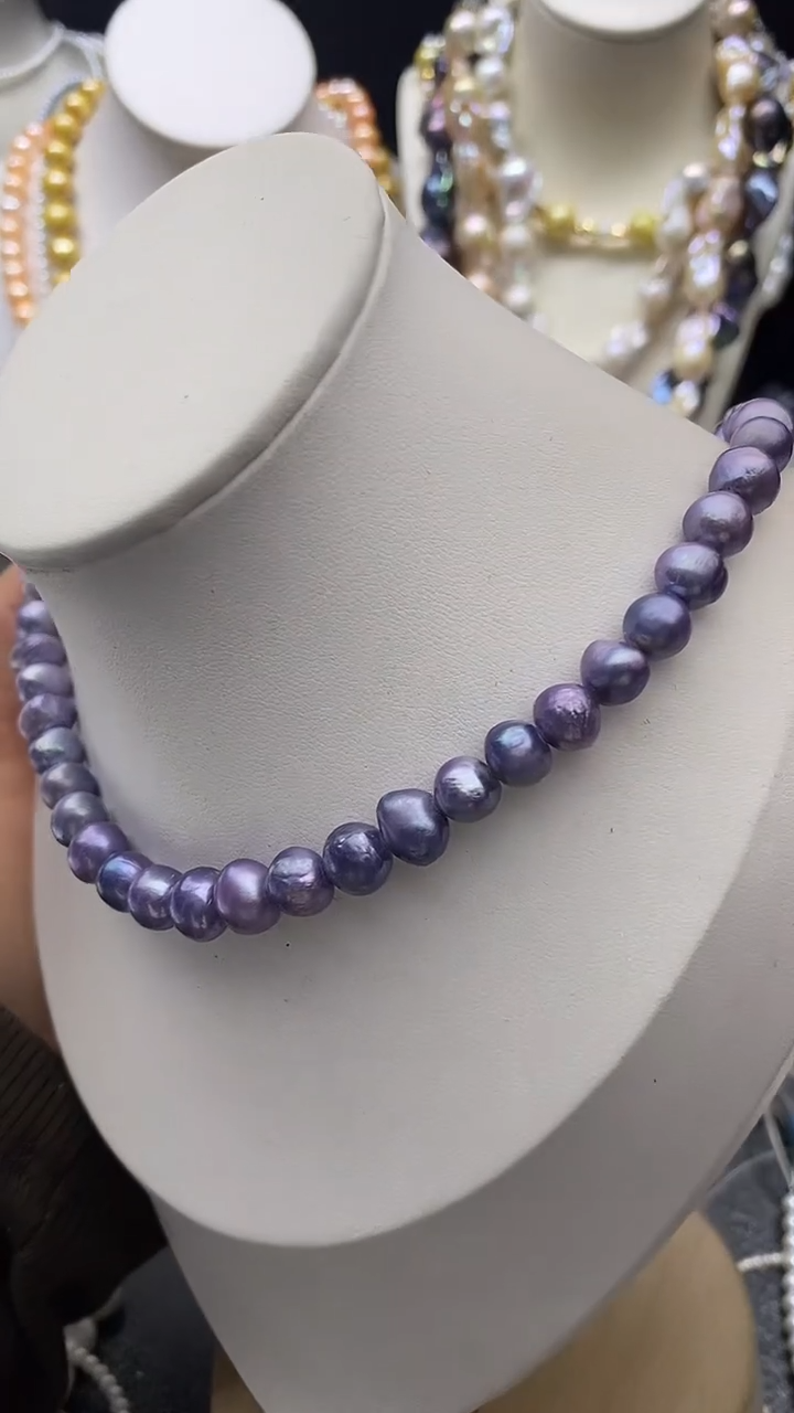 颈饰未镶嵌淡水珍珠多人