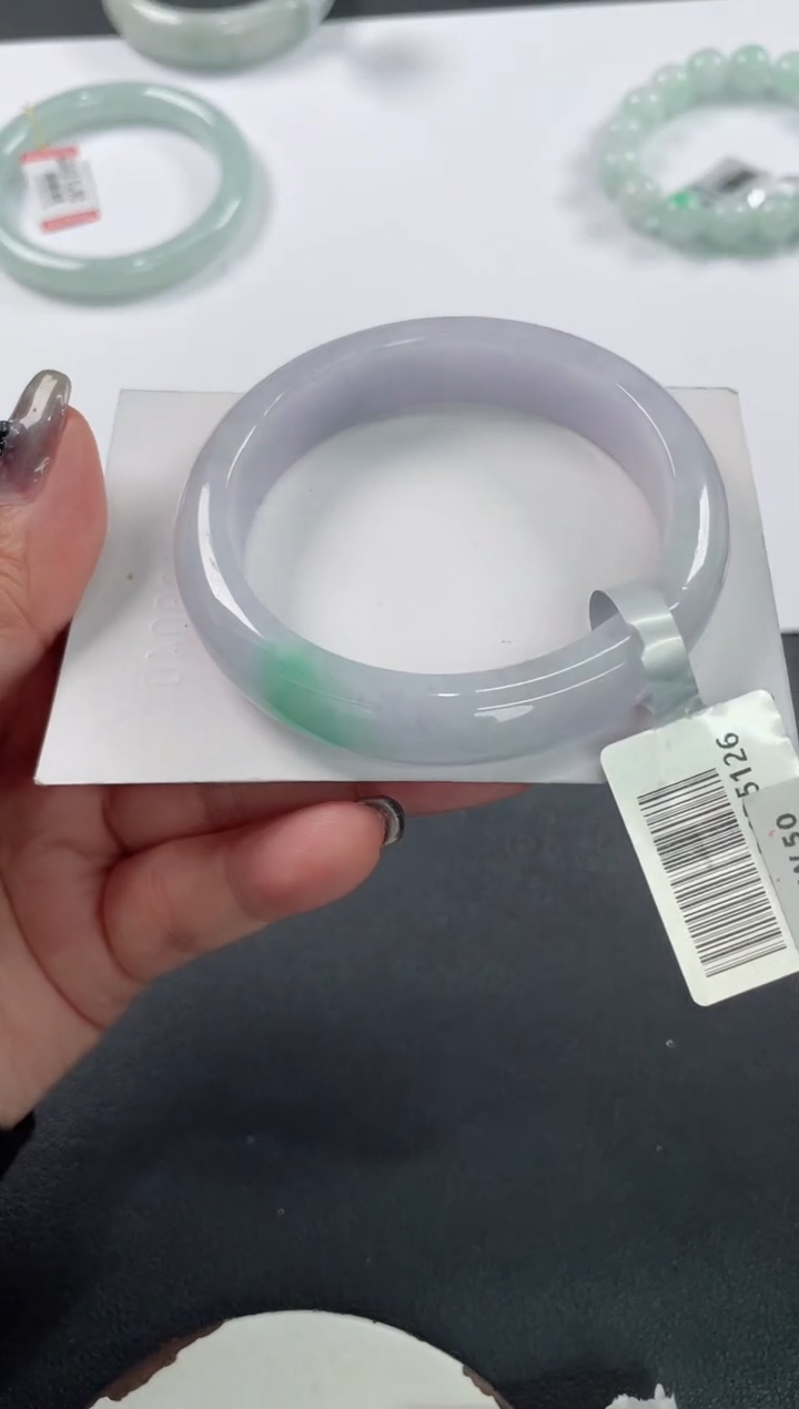 未镶嵌手镯翡翠基地发货H7849 53+