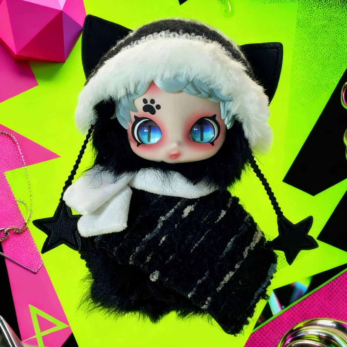 【ZFAZ】欧文-街头小子系列毛绒盲盒街头风格挂件摆件潮玩玩具