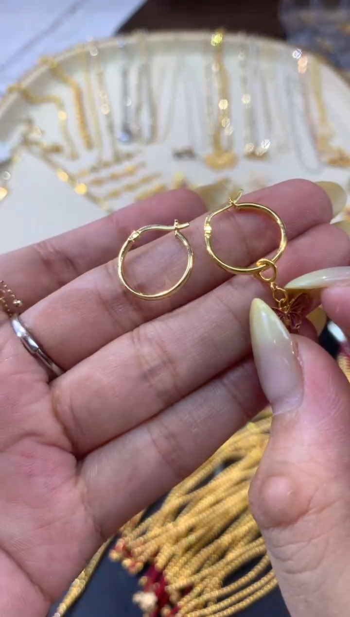 18K金耳饰多样性发其一699