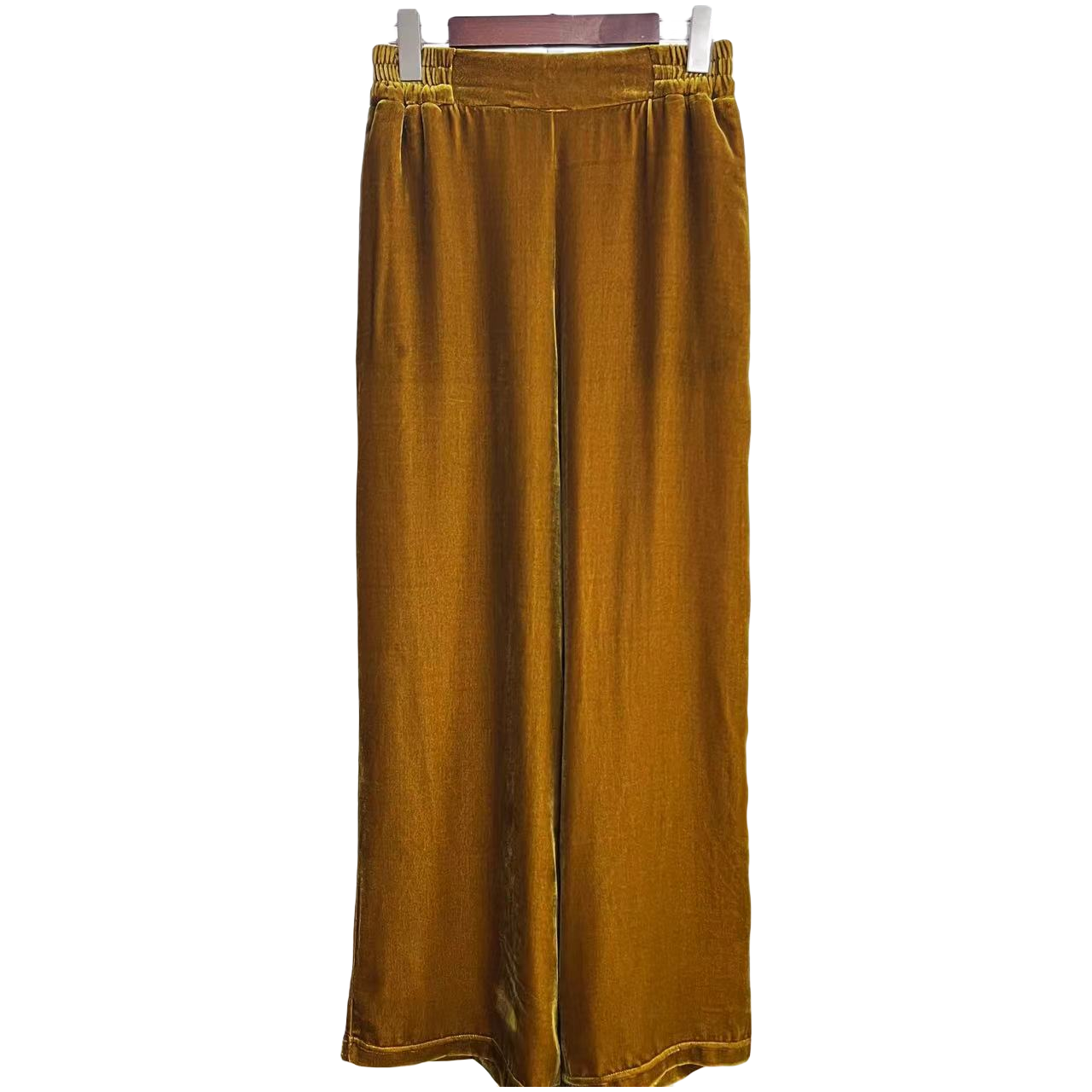 慧江南【尘光】新中式特调色中国风休闲百搭宽松直筒裤6536195