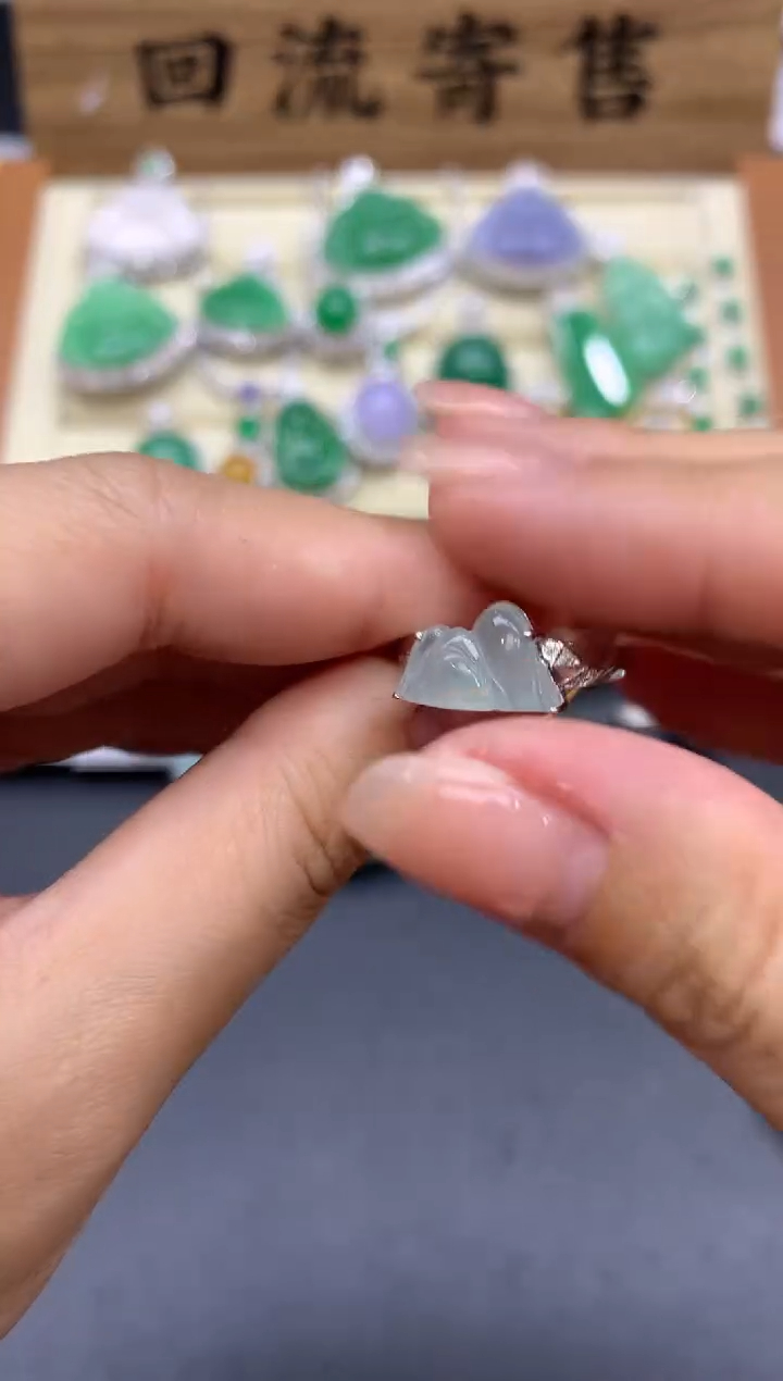 【闪购商品】翡翠戒指18K金镶嵌636-中国好珍宝