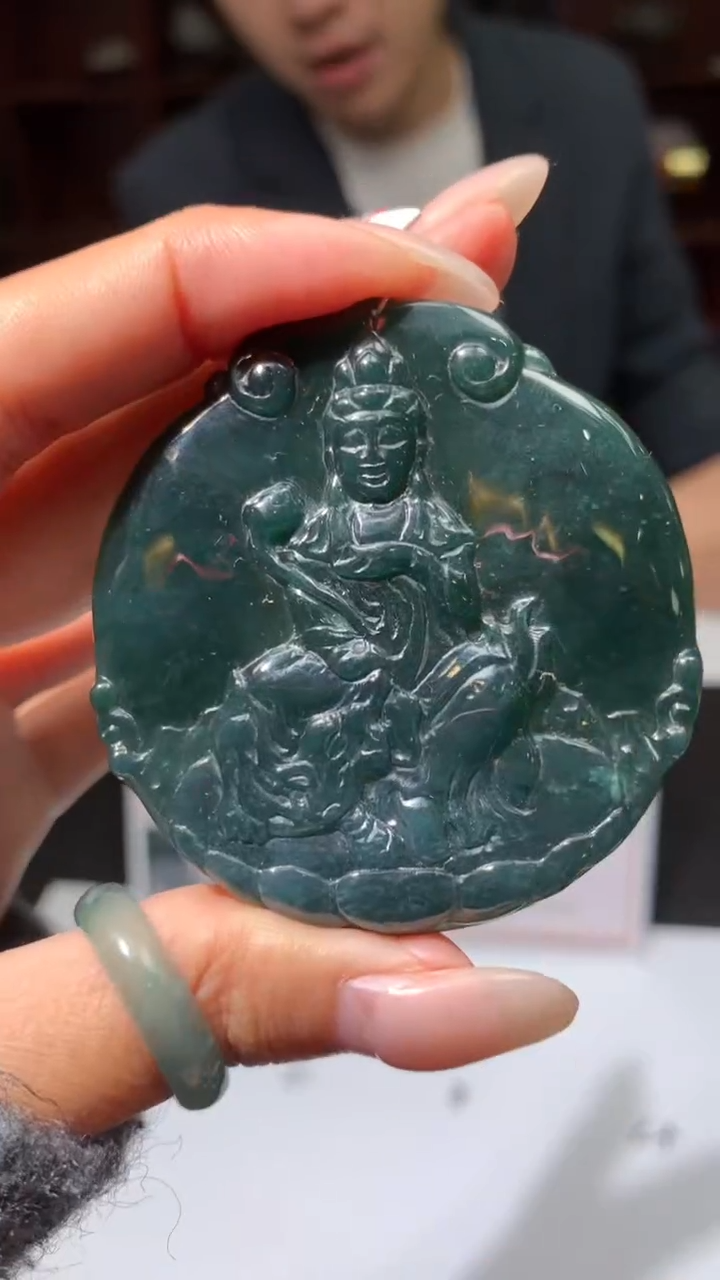 【闪购商品】定制翡翠未镶嵌不退不换CMH1件-A