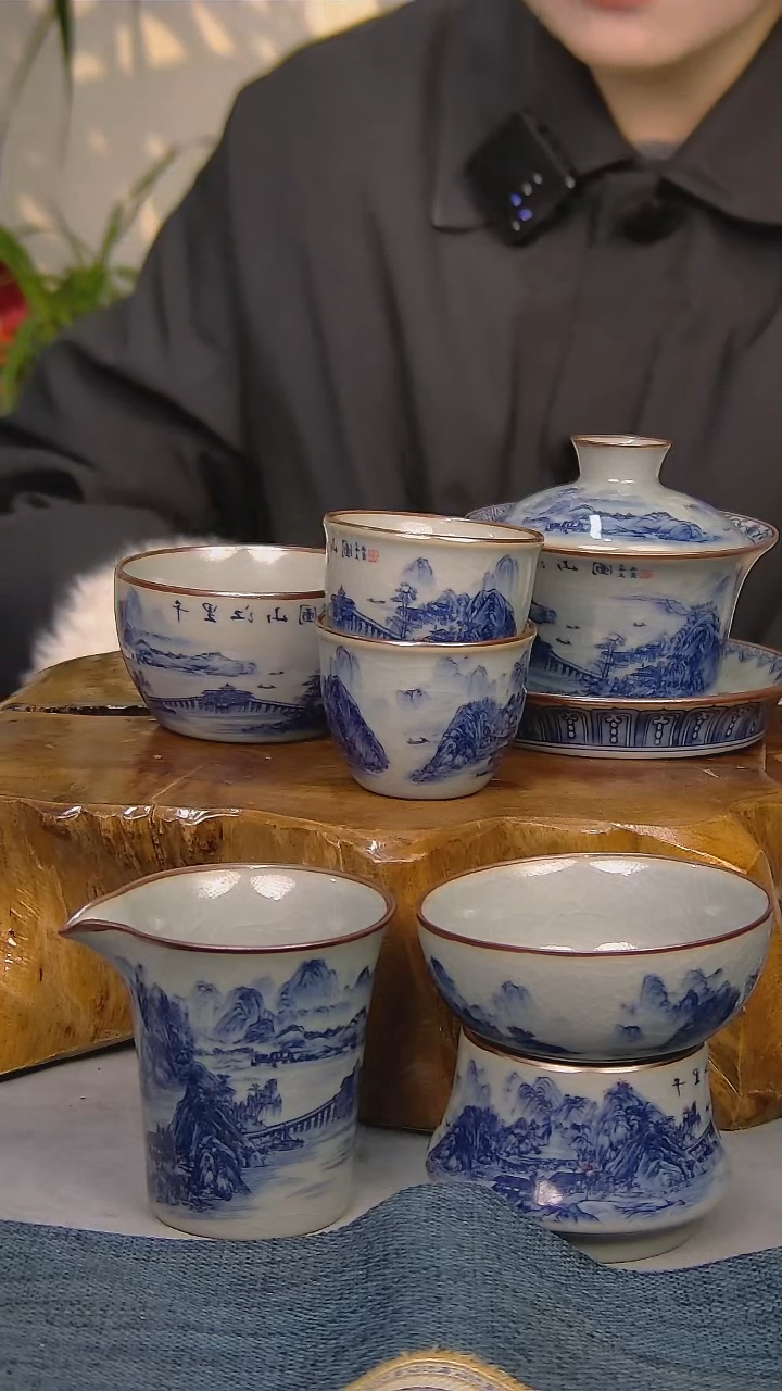 【闪购商品】简装家用款6件套 陶瓷家用茶具系列