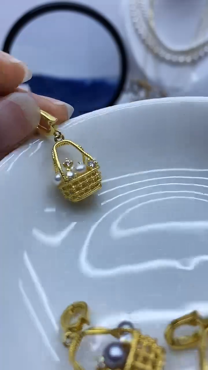 吊坠(不含链)未镶嵌淡水珍珠万能扣多样性发其一