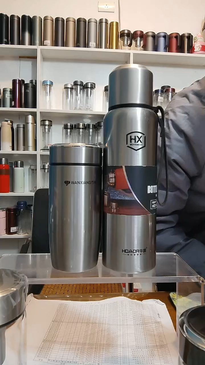 【闪购商品】华象750ml刚本色加F64钛银色460