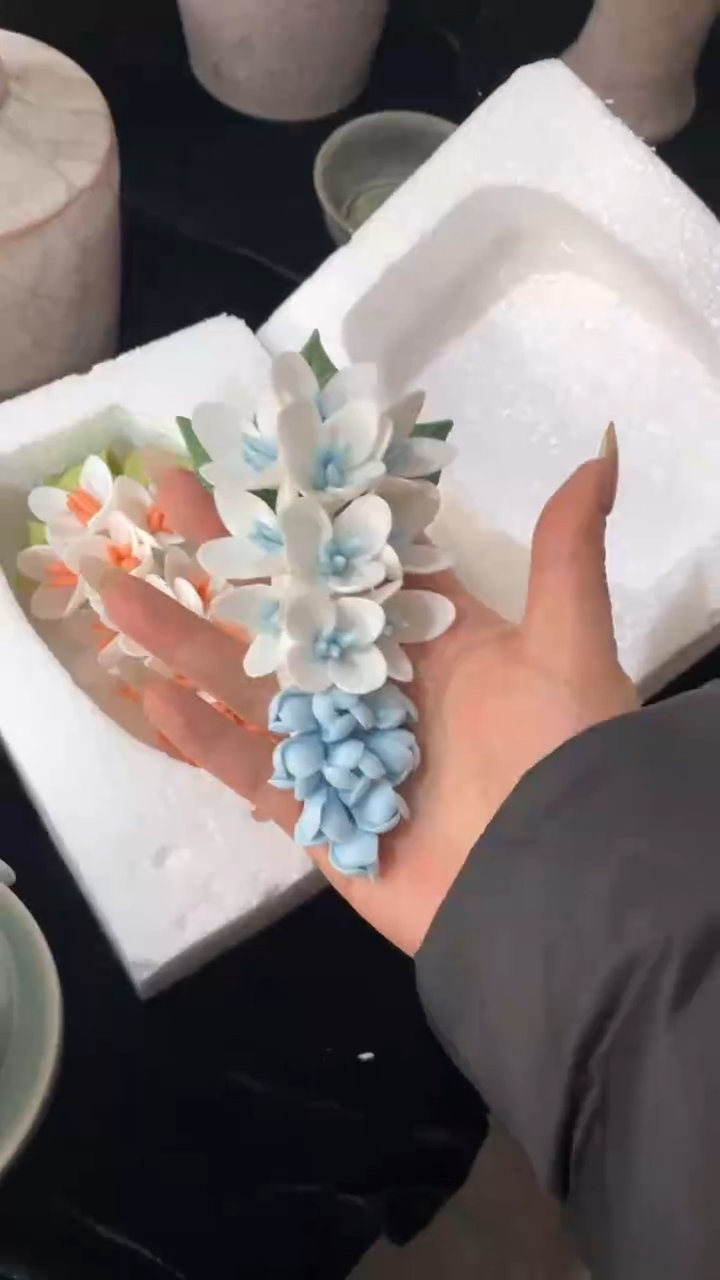 【闪购商品】特价 微瑕 慧仙青瓷