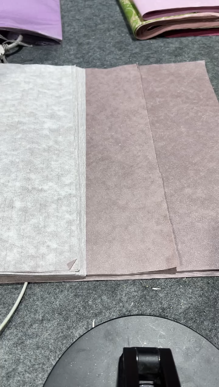 33/45紫灰色粉连虎皮纹50张