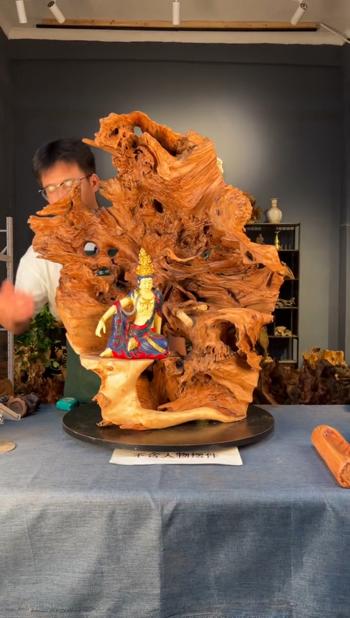 木卢师傅根艺作品（不包含人物摆件）