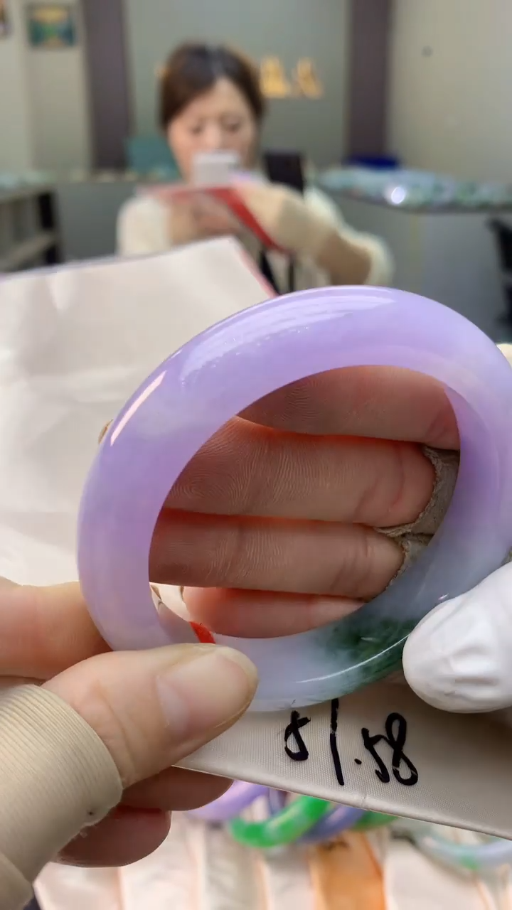 未镶嵌手镯翡翠0182041299