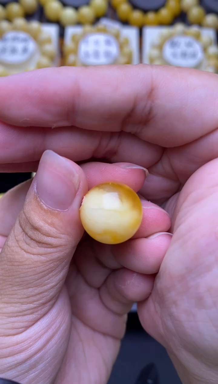 裸石琥珀未镶嵌大小姐珠宝严选129
