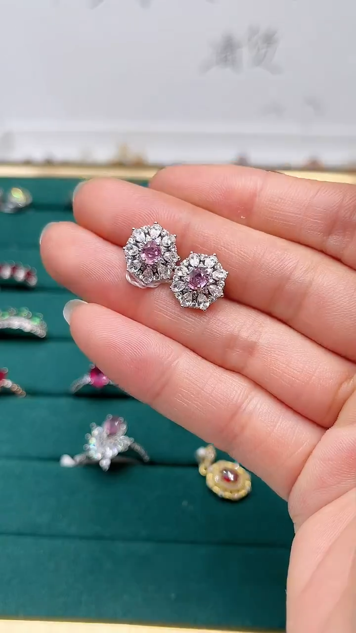 【闪购商品】蓝宝石戒指银S925镶嵌成品