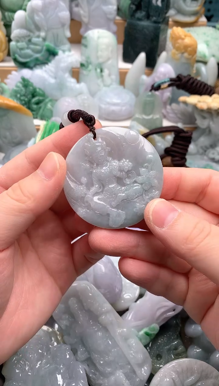 吊坠(不含链)未镶嵌翡翠1