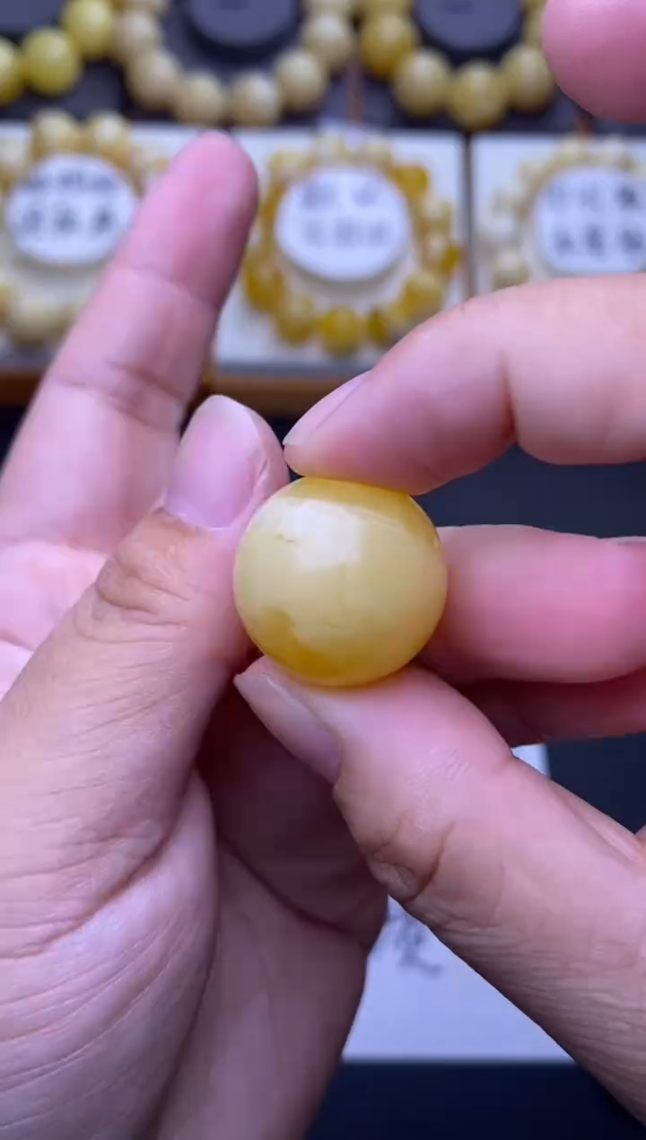 裸石琥珀未镶嵌大小姐珠宝严选69