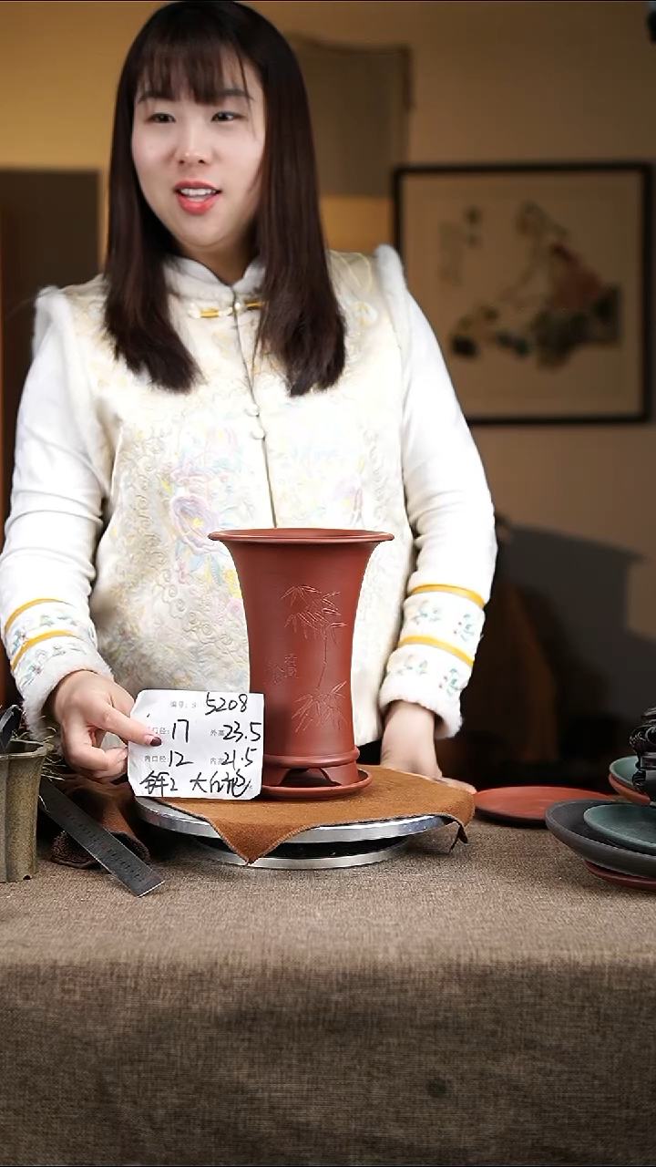 紫砂花盆紫砂花盆5208+z