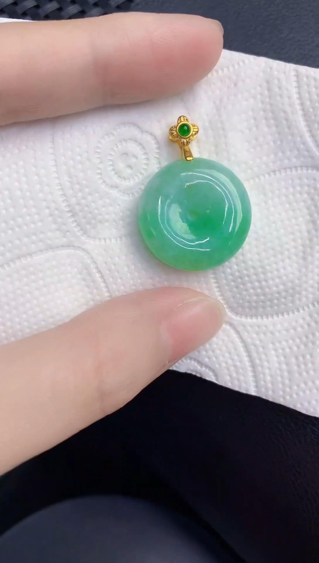 颈饰未镶嵌翡翠天然翡翠缅甸A货