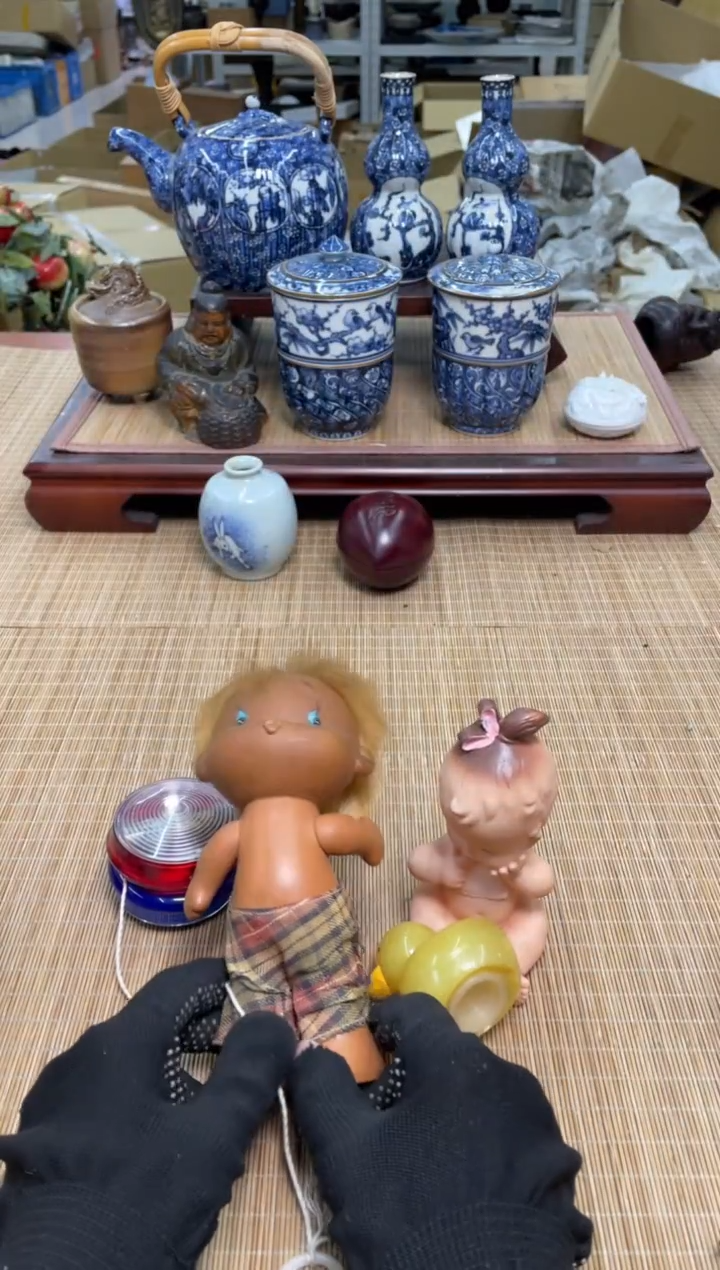 20号四个玩具不知道好坏中古物品谨慎参拍直播链接