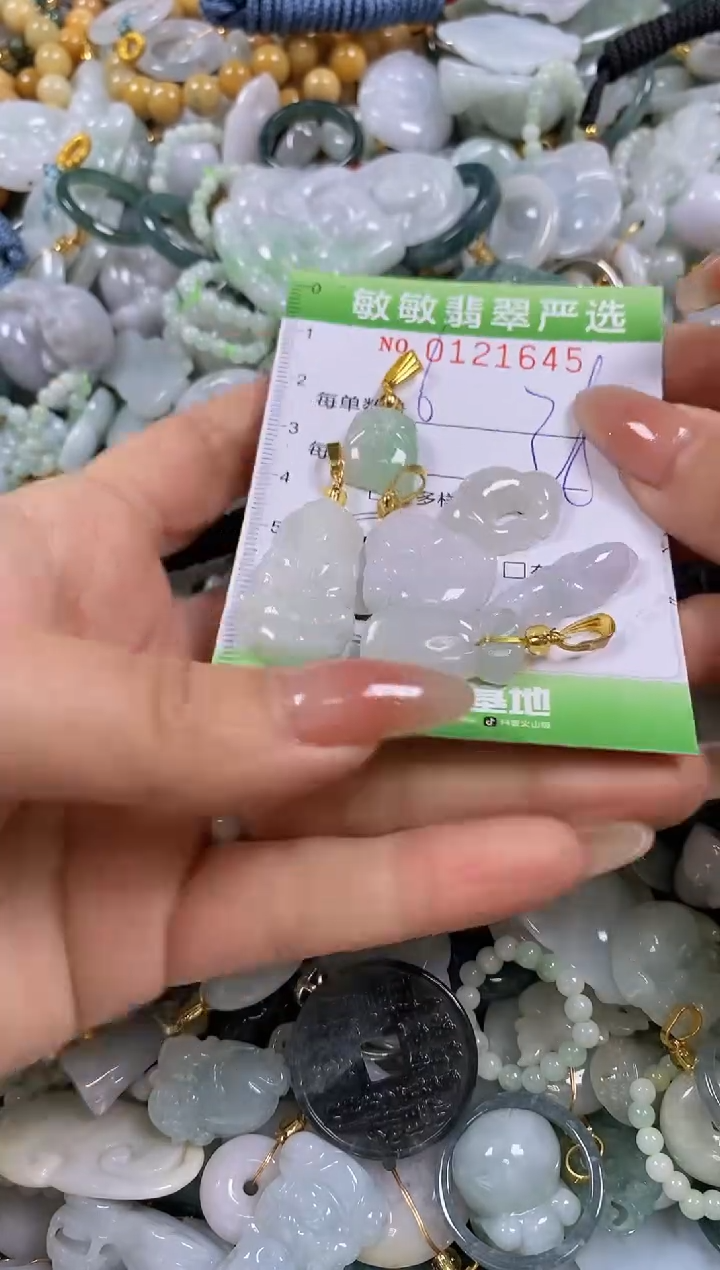 【闪购商品】翡翠颈饰未镶嵌闪购0121645