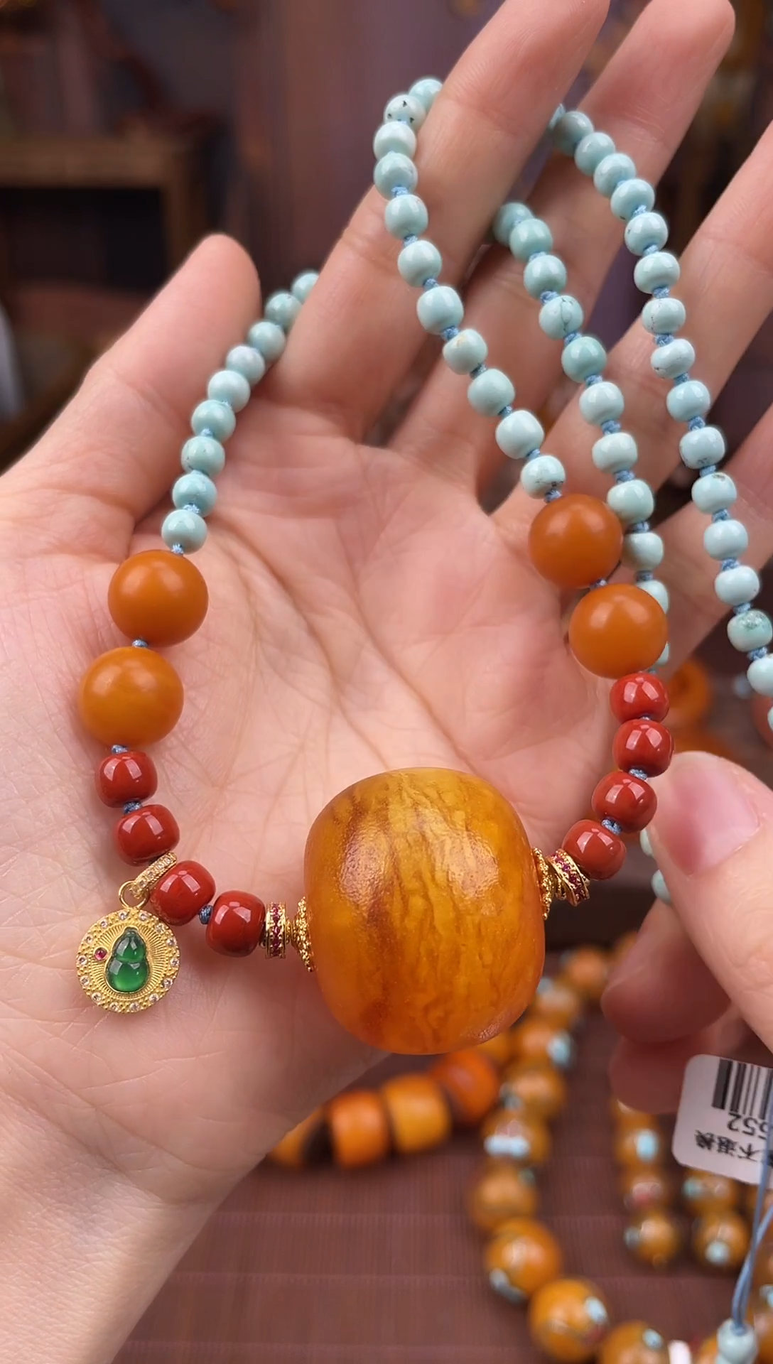 裸石琥珀未镶嵌多样性发货1，假一赔4