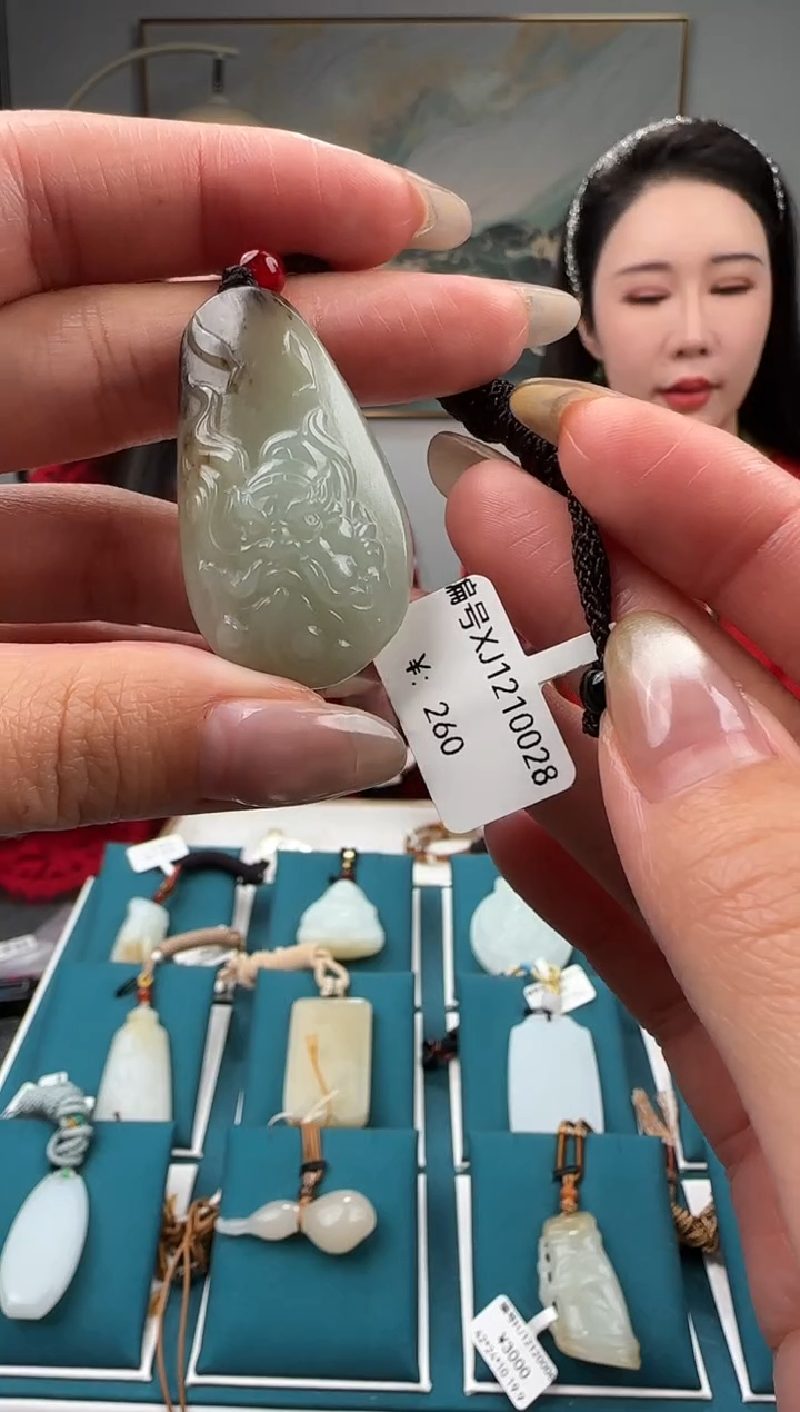 颈饰未镶嵌和田玉XJ