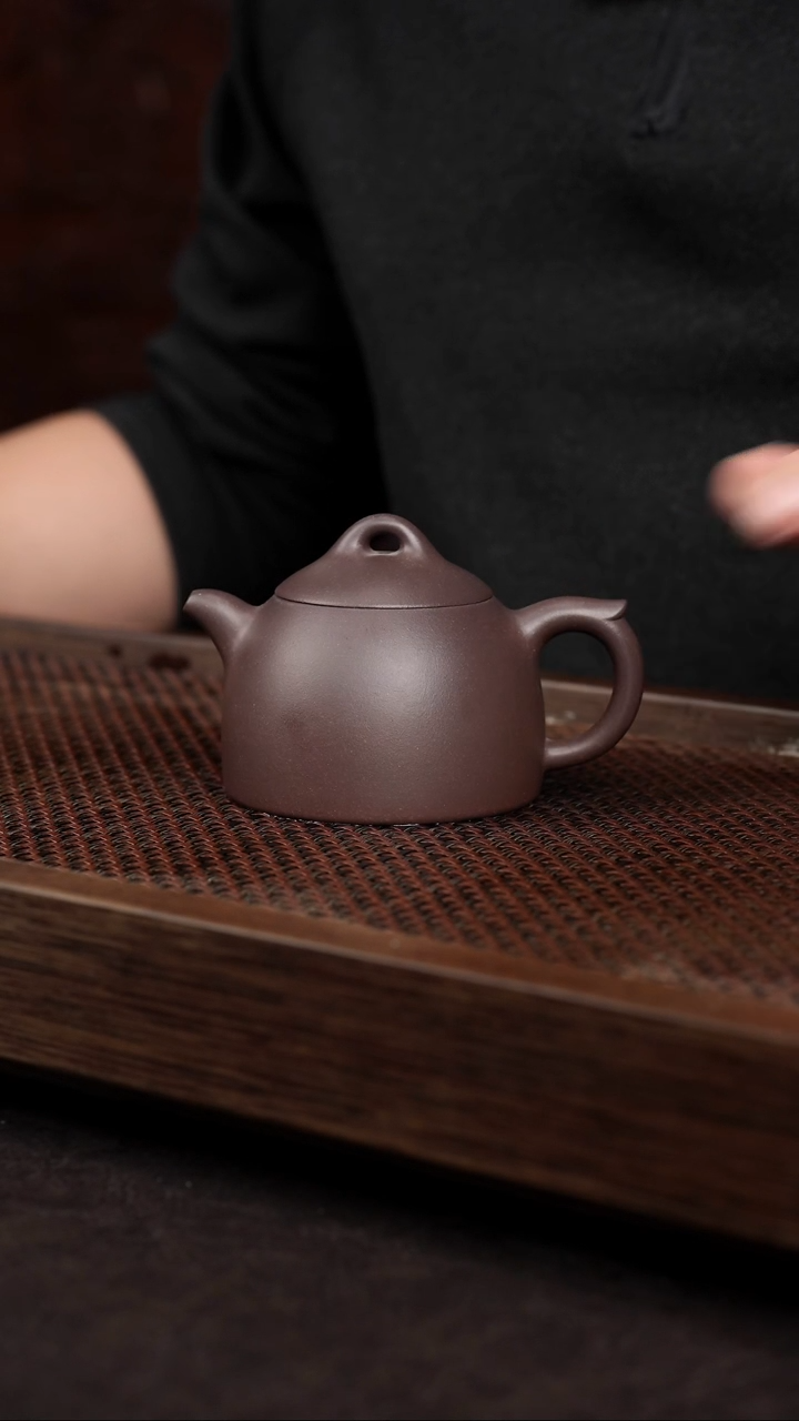 【闪购商品】紫砂茶壶天青矮秦权