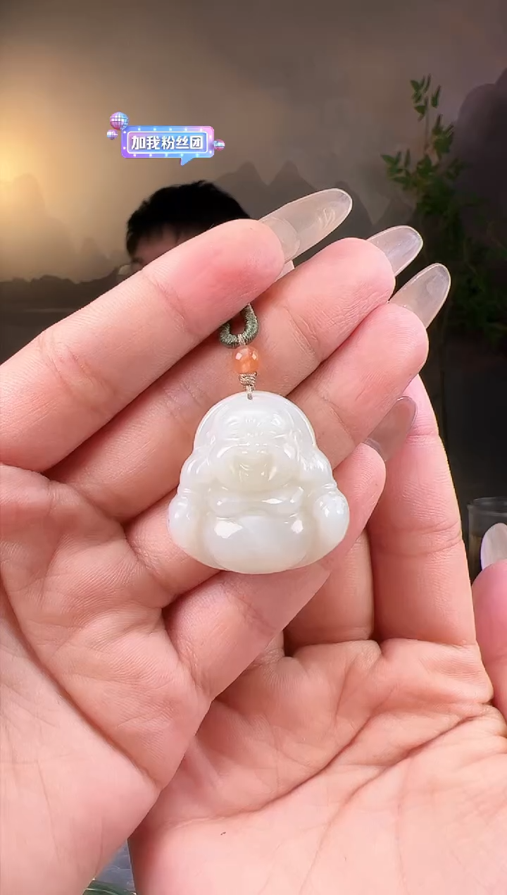 【闪购商品】和田玉颈饰未镶嵌佛公707
