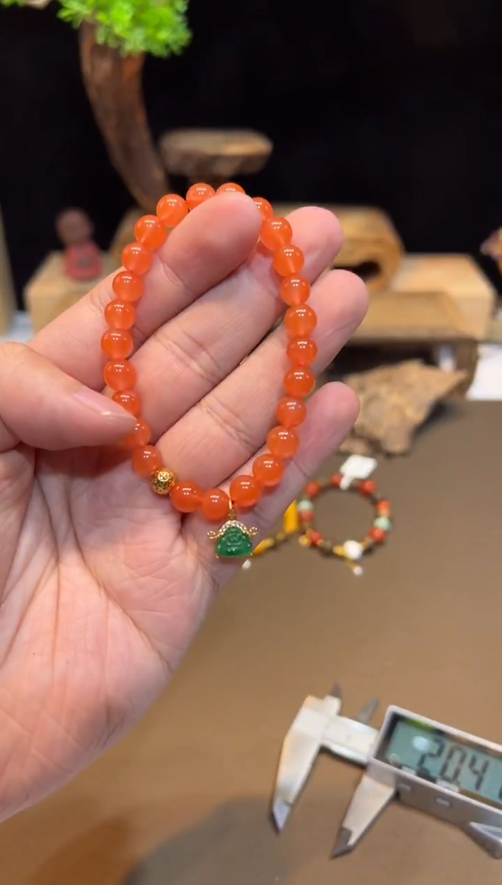 未镶嵌手链玛瑙/玉髓手饰@@H3044