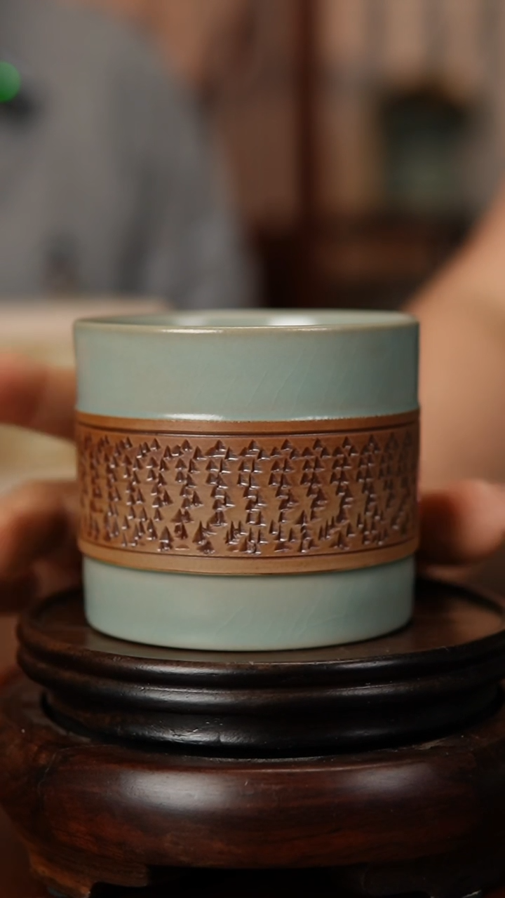 重工主人杯原产地原矿釉汝瓷