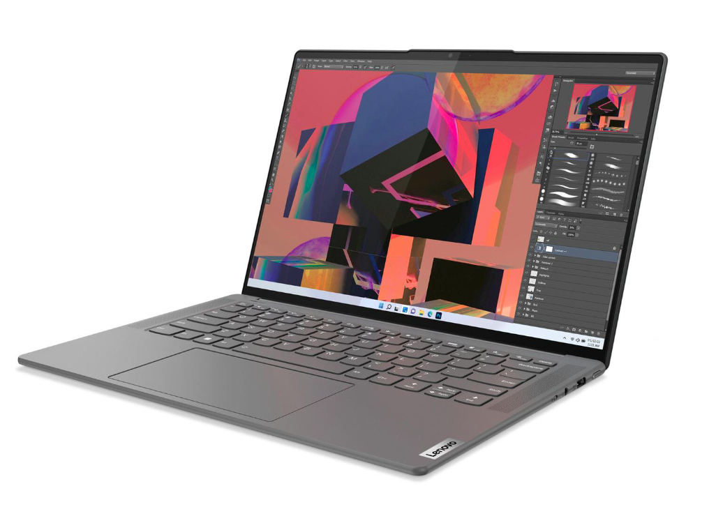 9新 Lenovo/联想 yoga slim7pro-R5-7535HS-16G-1T-2.5K高刷屏
