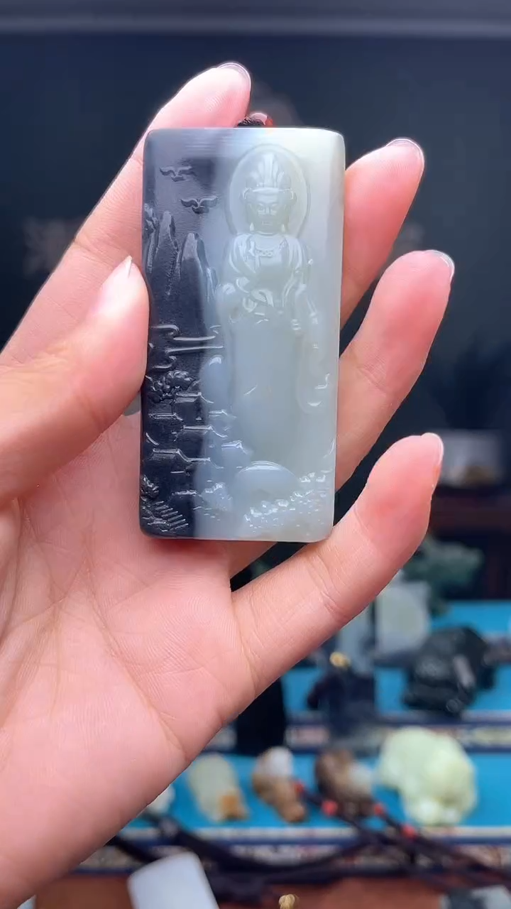 未镶嵌和田玉挂件1