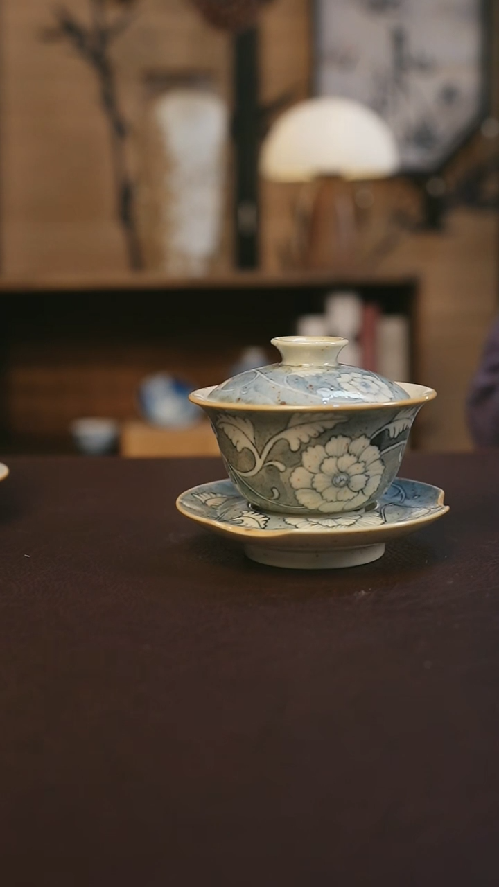 【闪购商品】景德镇陶瓷杯碗柴烧多人