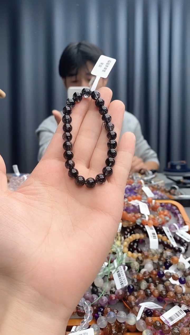 【闪购商品】水晶手链未镶嵌黑发